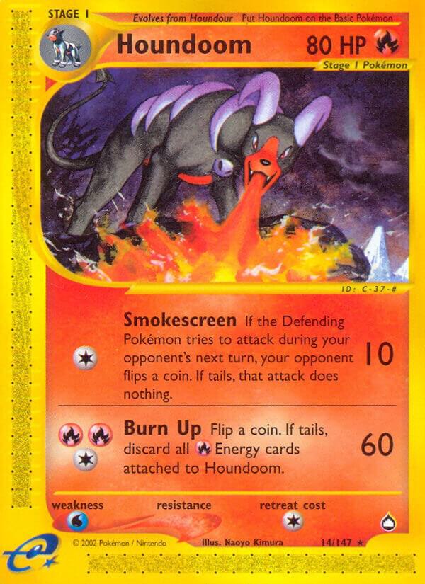 Houndoom, Aquapolis 14/147