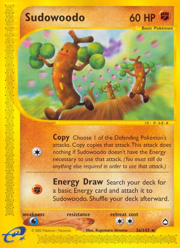 Sudowoodo, Aquapolis 36/147