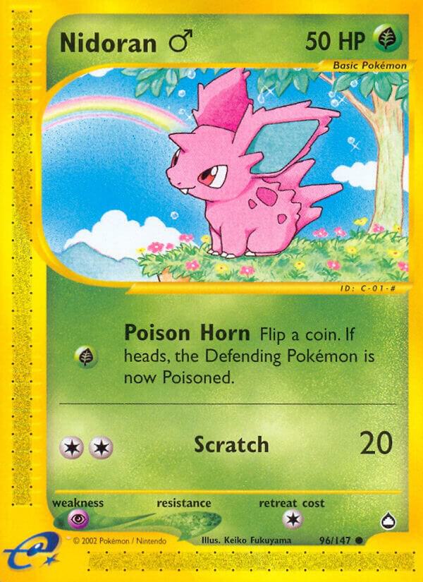 Nidoran M, Aquapolis 96/147
