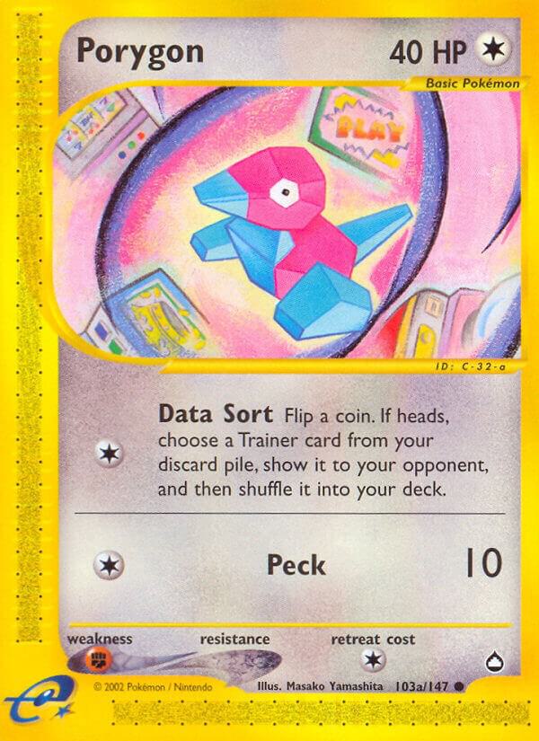 Porygon, Aquapolis 103a/147