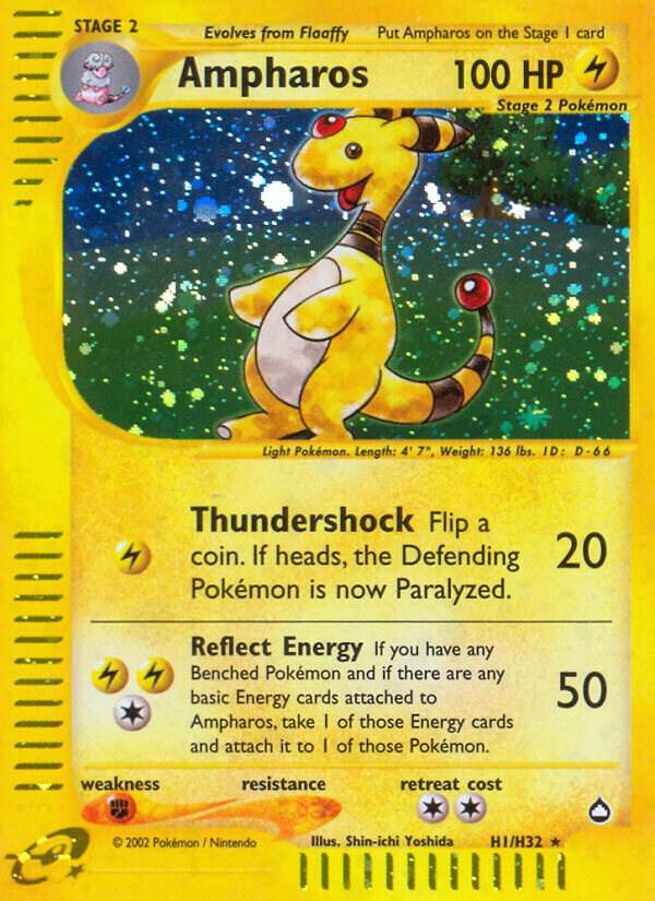 Ampharos, Aquapolis H1/H32