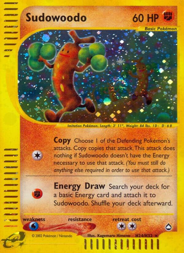 Sudowoodo, Aquapolis H24/H32