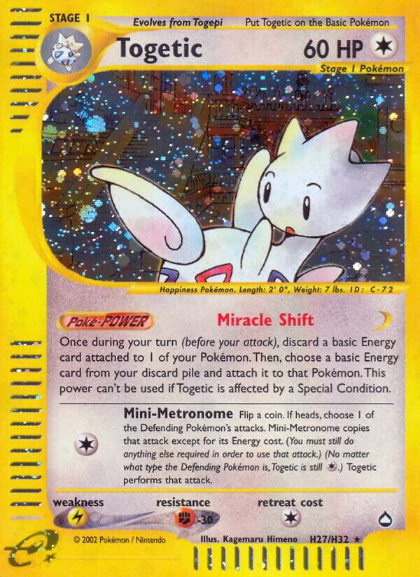 Togetic, Aquapolis H27/H32