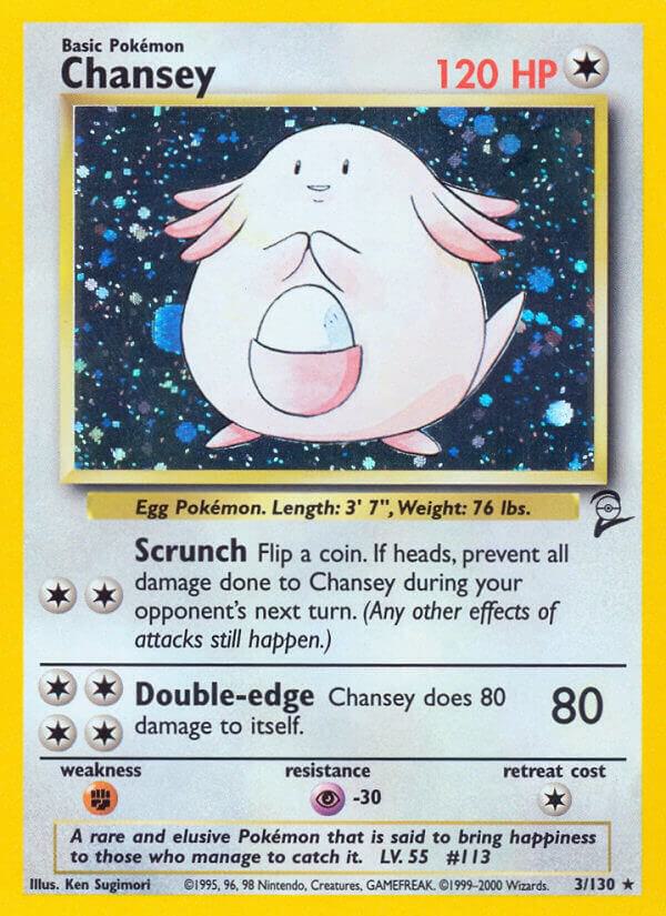 Chansey, Base Set 2 3/130