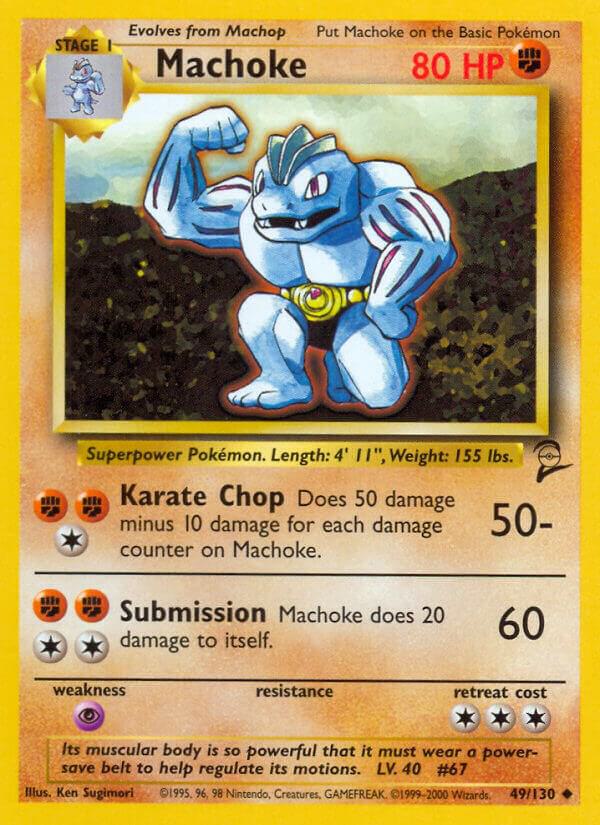 Machoke, Base Set 2 49/130