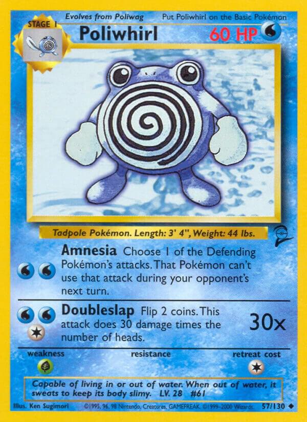 Poliwhirl, Base Set 2 57/130