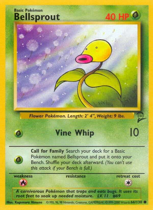 Bellsprout, Base Set 2 66/130