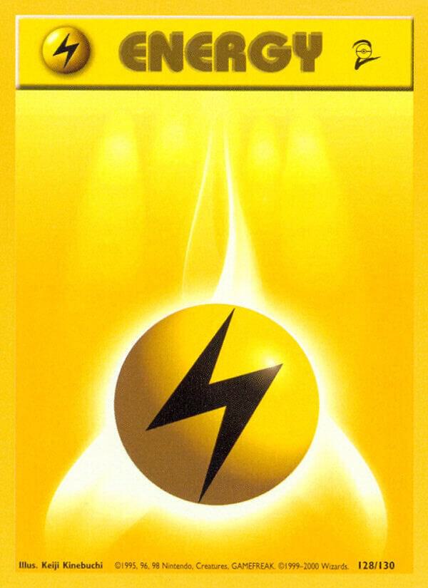 Lightning Energy, Base Set 2 128/130