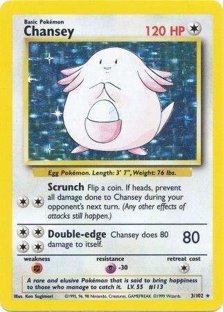 Chansey, Base Set 3/102