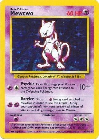 Mewtwo, Base Set 10/102