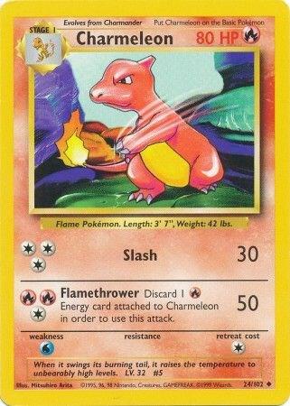 Charmeleon, Base Set 24/102