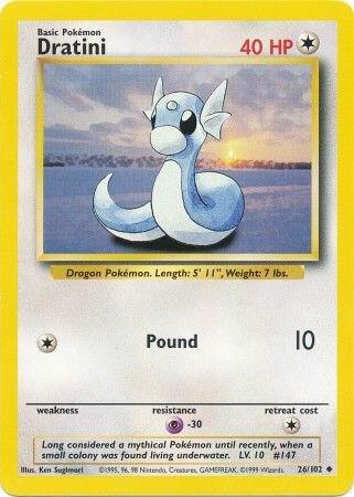 Dratini, Base Set 26/102