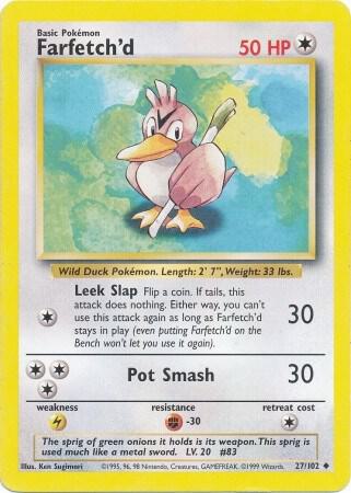 Farfetch'd, Base Set 27/102