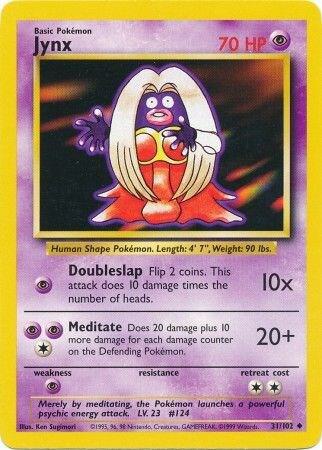 Jynx, Base Set 31/102