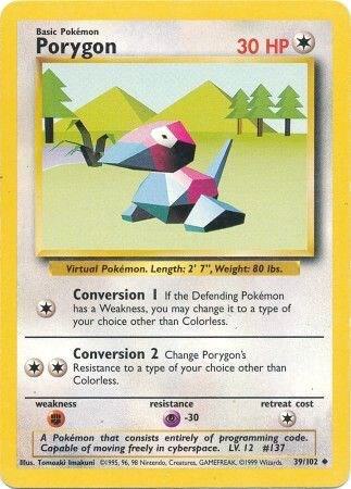 Porygon, Base Set 39/102