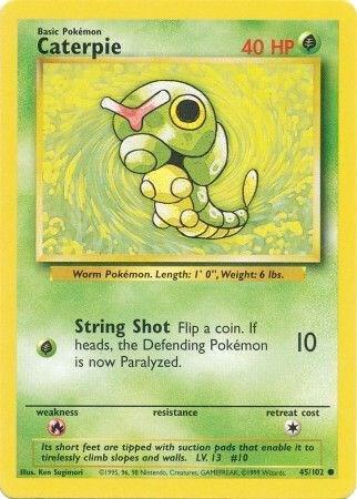 Caterpie, Base Set 45/102