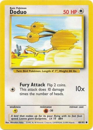 Doduo, Base Set 48/102