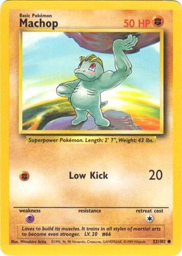 Machop, Base Set 52/102