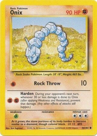 Onix, Base Set 56/102