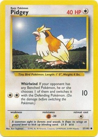 Pidgey, Base Set 57/102