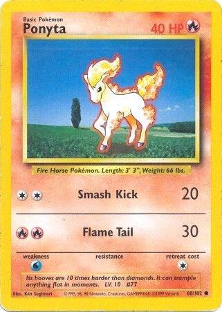 Ponyta, Base Set 60/102