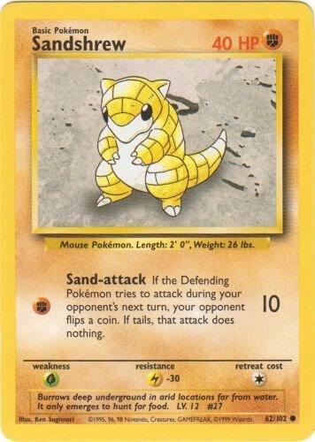 Sandshrew, Base Set 62/102
