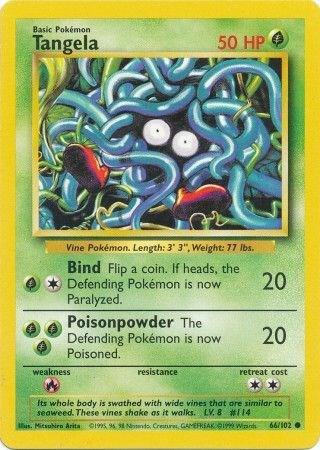 Tangela, Base Set 66/102