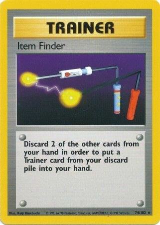 Item Finder, Base Set 74/102
