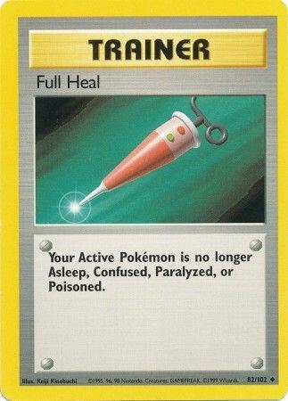 Full Heal, Base Set 82/102