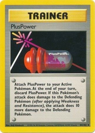 PlusPower, Base Set 84/102