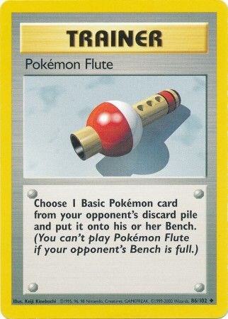 Pokemon Flute, Base Set 86/102