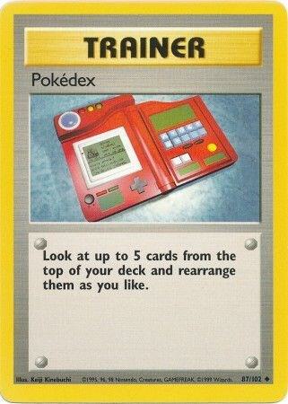 Pokedex, Base Set 87/102