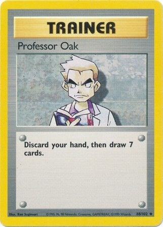 Professor Oak, Base Set 88/102
