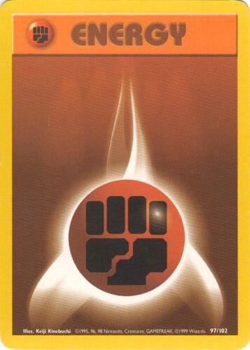 Fighting Energy, Base Set 97/102
