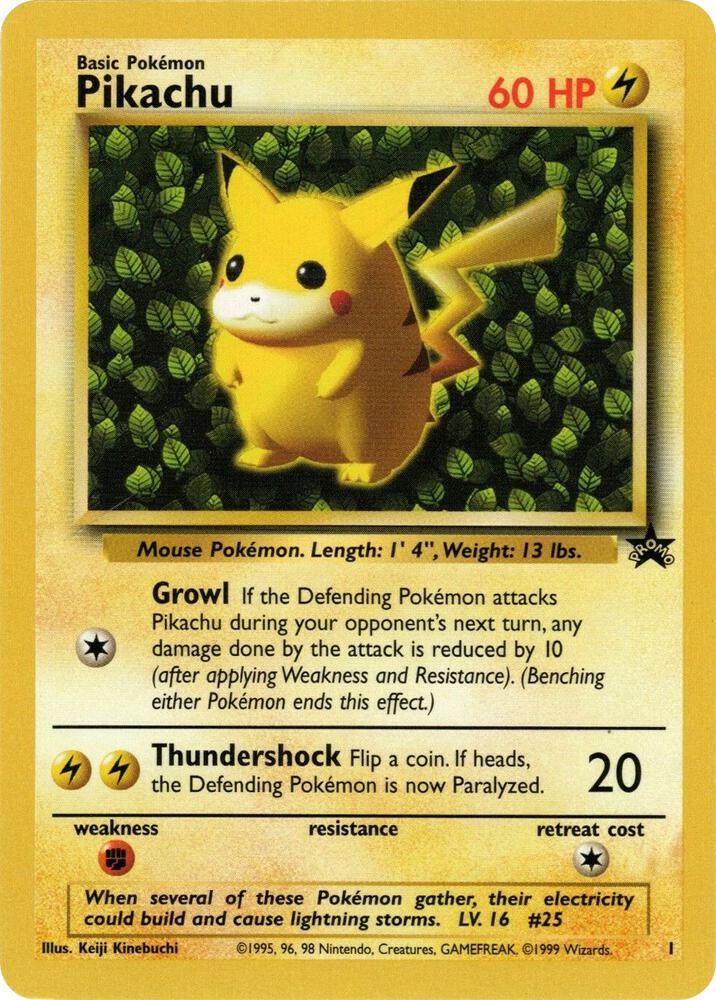 Pikachu, Wizards Black Star Promos 1/53