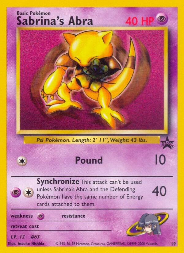 Sabrina's Abra, Wizards Black Star Promos 19/53