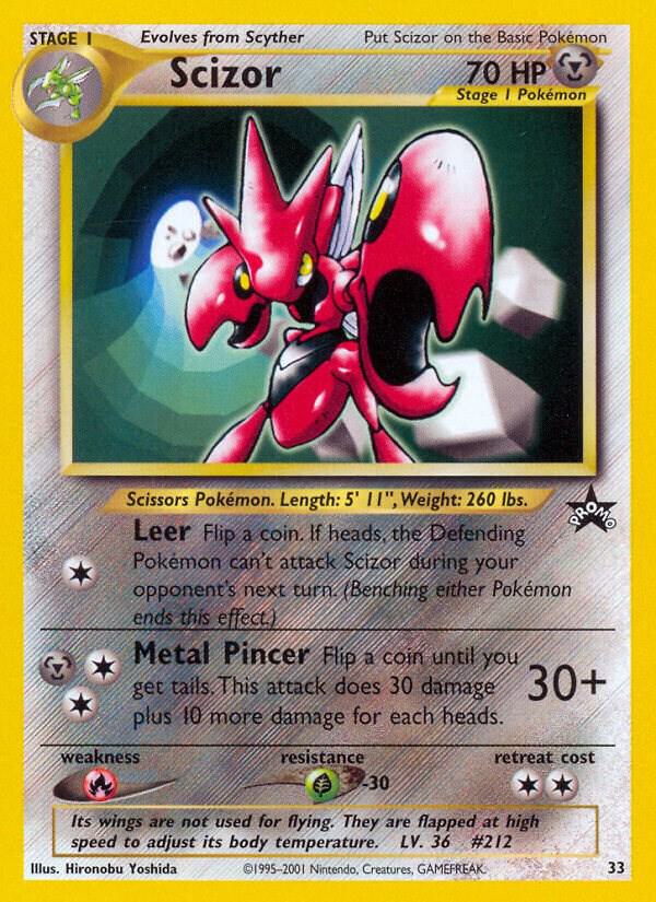 Scizor, Wizards Black Star Promos 33/53