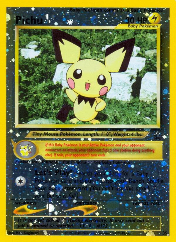 Pichu, Wizards Black Star Promos 35/53