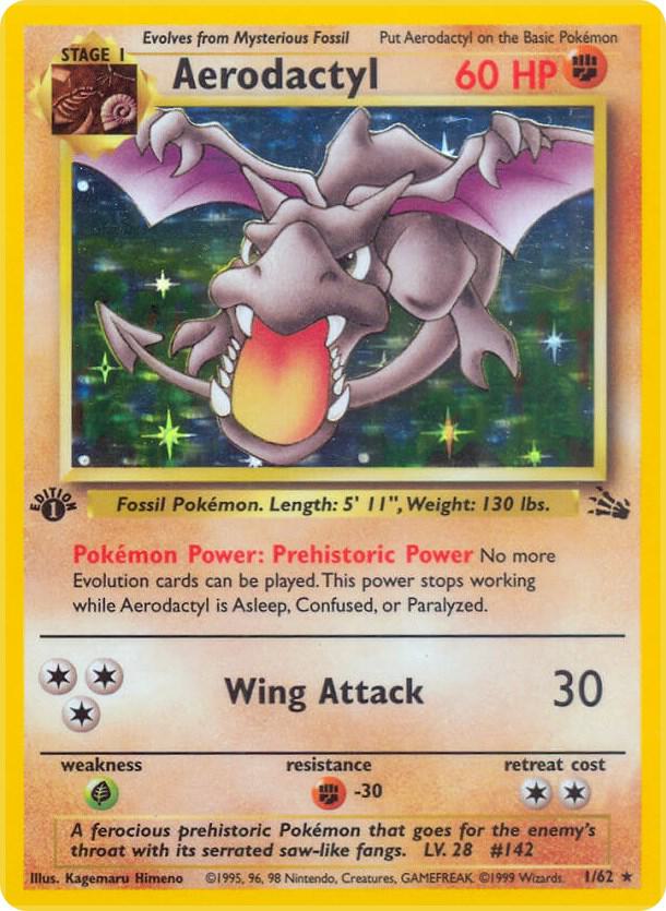 Aerodactyl, Fossil 1/62