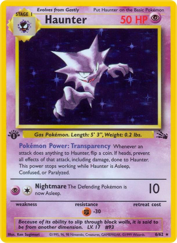 Haunter, Fossil 6/62
