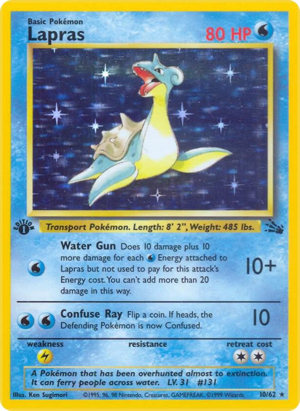 Lapras, Fossil 10/62
