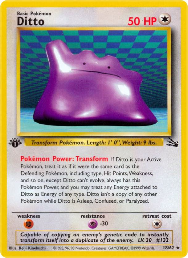 Ditto, Fossil 18/62