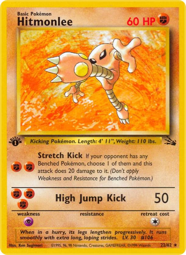 Hitmonlee, Fossil 22/62