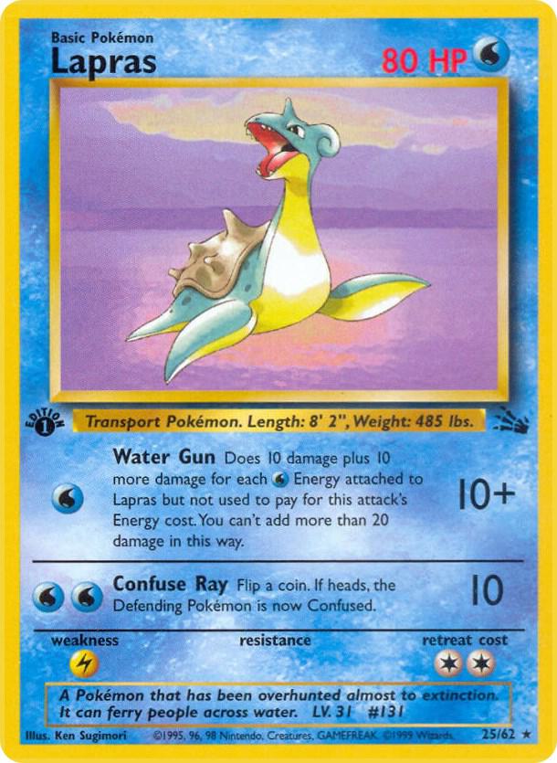 Lapras, Fossil 25/62