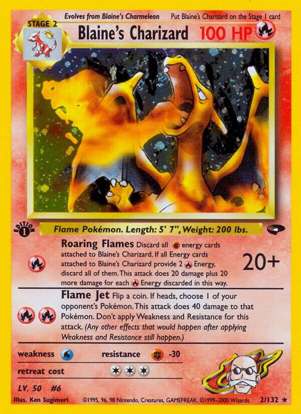 Blaine's Charizard, Gym Challenge 2/132