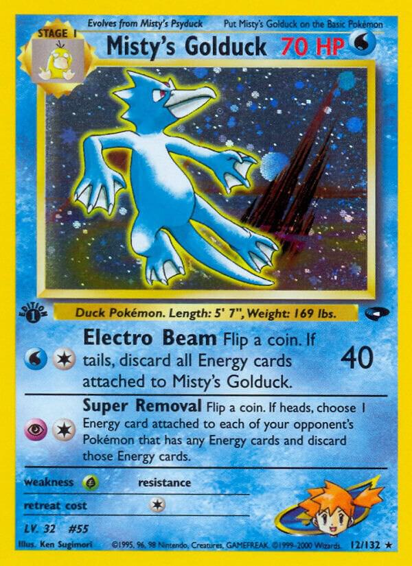 Misty's Golduck, Gym Challenge 12/132