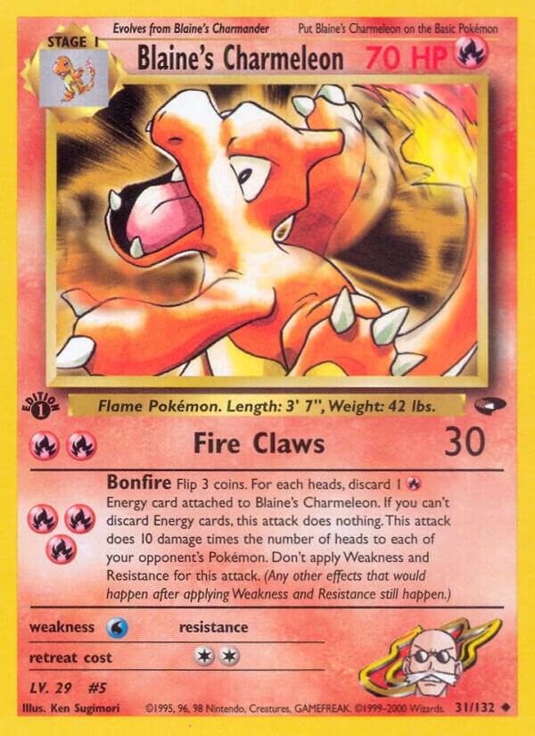Blaine's Charmeleon, Gym Challenge 31/132