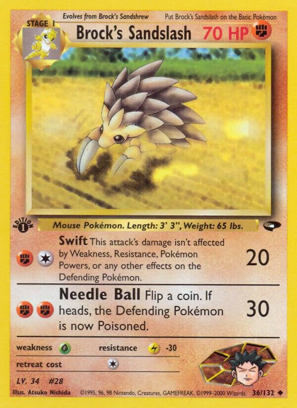 Brock's Sandslash, Gym Challenge 36/132