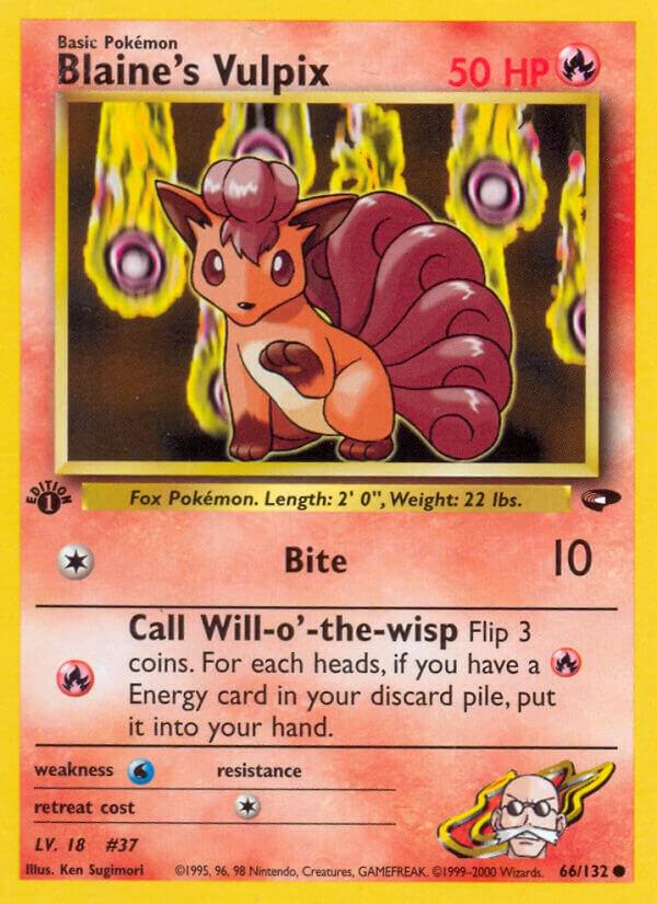 Blaine's Vulpix, Gym Challenge 66/132