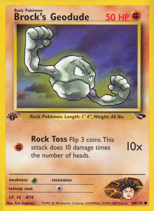 Brock's Geodude, Gym Challenge 68/132